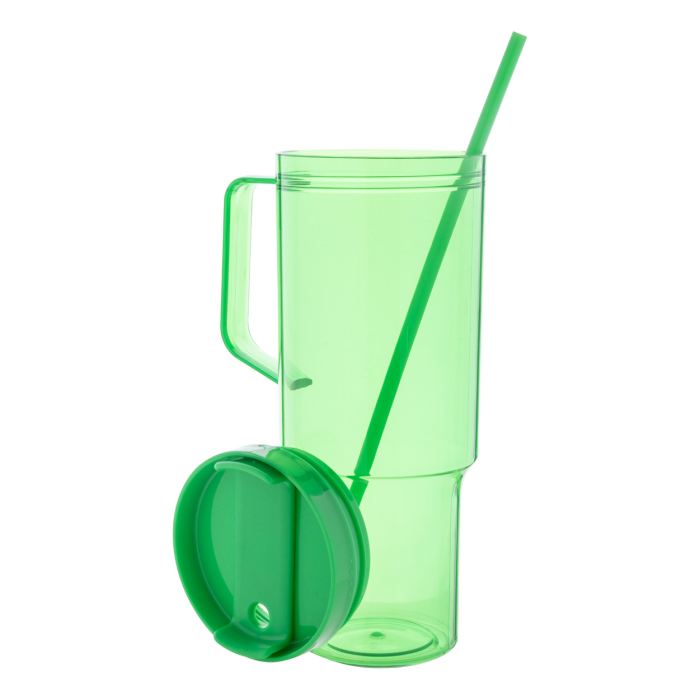 Reklámajándék | Repetus utazó bögre, zöld, 1200 ml