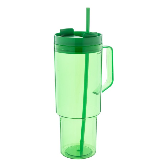 Reklámajándék | Repetus utazó bögre, zöld, 1200 ml