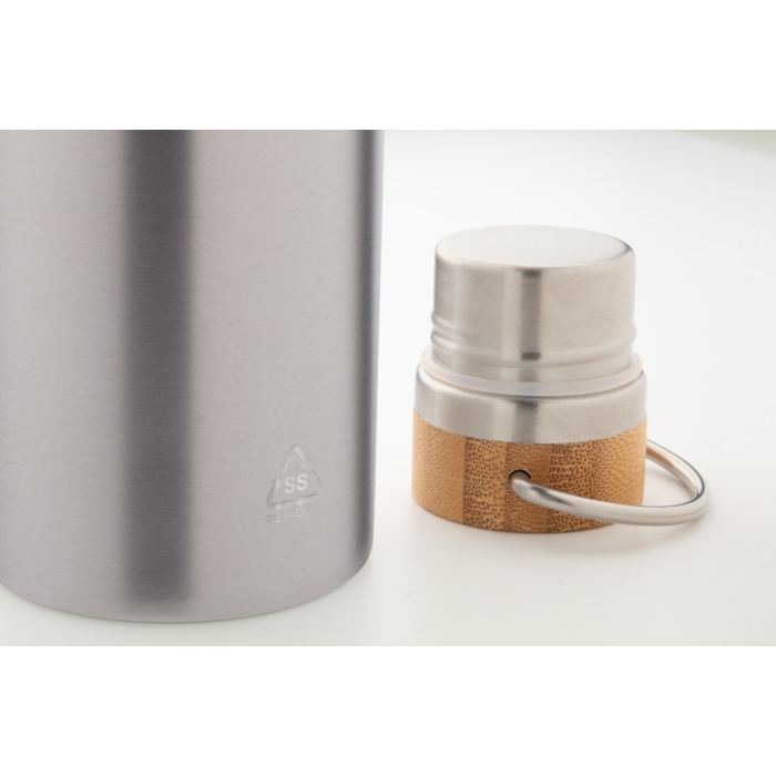 Reklámajándék | Ressobo termosz, ezüst, 500 ml