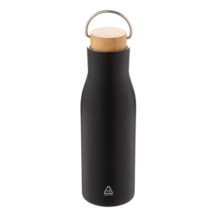 Reklámajándék | Ressobo termosz, fekete, 500 ml