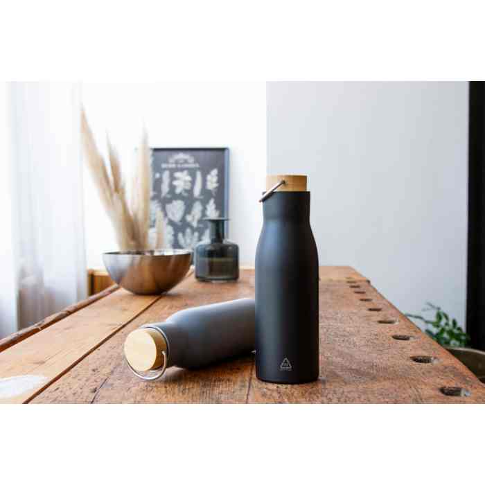 Reklámajándék | Ressobo termosz, szürke, 500 ml