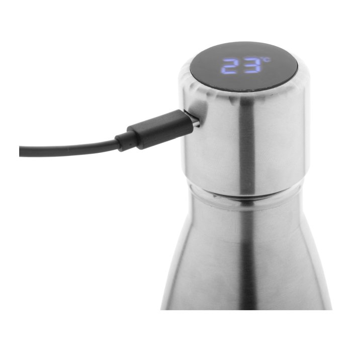 Reklámajándék | Reverest termosz, ezüst, 500 ml