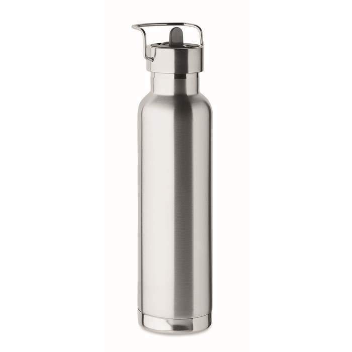 Riflow Duplafalú termoszpalack 660 ml, ezüst | Reklámajándék, reklámtárgy, céges ajándék, egyedi reklámajándék Reklámajándék | Riflow Duplafalú termoszpalack 660 ml, ezüst