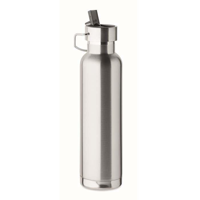 Riflow Duplafalú termoszpalack 660 ml, ezüst | Reklámajándék, reklámtárgy, céges ajándék, egyedi reklámajándék Reklámajándék | Riflow Duplafalú termoszpalack 660 ml, ezüst