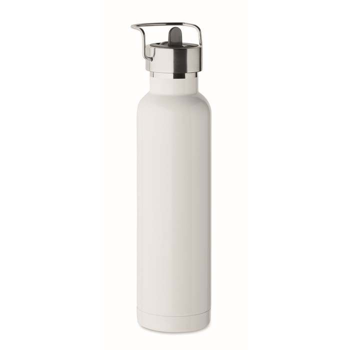 Riflow Duplafalú termoszpalack 660 ml, fehér | Reklámajándék, reklámtárgy, céges ajándék, egyedi reklámajándék Reklámajándék | Riflow Duplafalú termoszpalack 660 ml, fehér