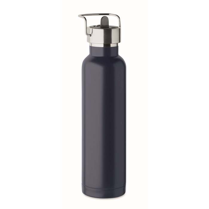 Riflow Duplafalú termoszpalack 660 ml, sötétkék | Reklámajándék, reklámtárgy, céges ajándék, egyedi reklámajándék Reklámajándék | Riflow Duplafalú termoszpalack 660 ml, sötétkék