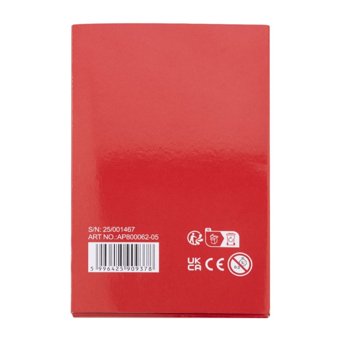 Reklámajándék | Rodjol karácsonyi színező szett, piros