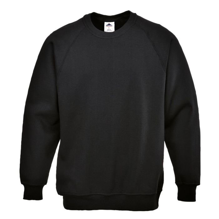 Portwest Róma pulóver, fekete | Adgift Reklámajándéktól Portwest Róma pulóver, fekete