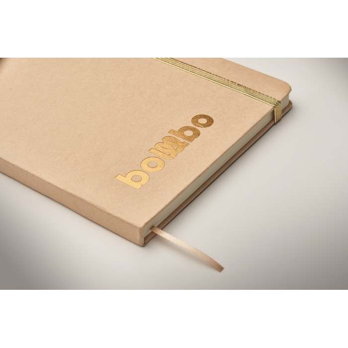 Reklámajándék | Route Színfelfedő A5 jegyzetfüzet, arany