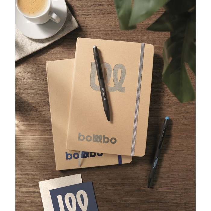 Reklámajándék | Route Színfelfedő A5 jegyzetfüzet, ezüst