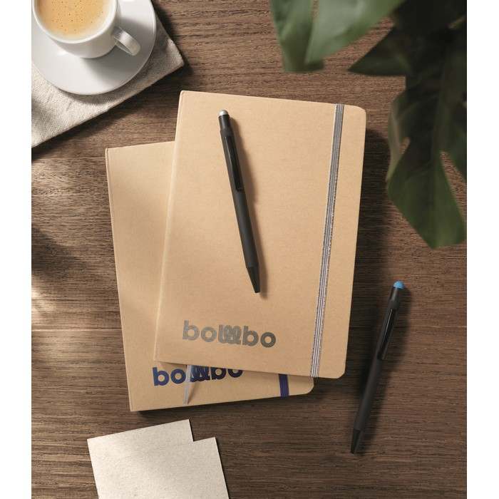 Reklámajándék | Route Színfelfedő A5 jegyzetfüzet, ezüst