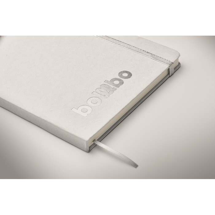 Reklámajándék | Route White Színfelfedő A5 jegyzetfüzet, ezüst