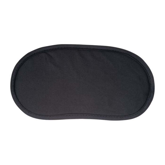 Reklámajándék | RPET alvó- és szemmaszk, fekete