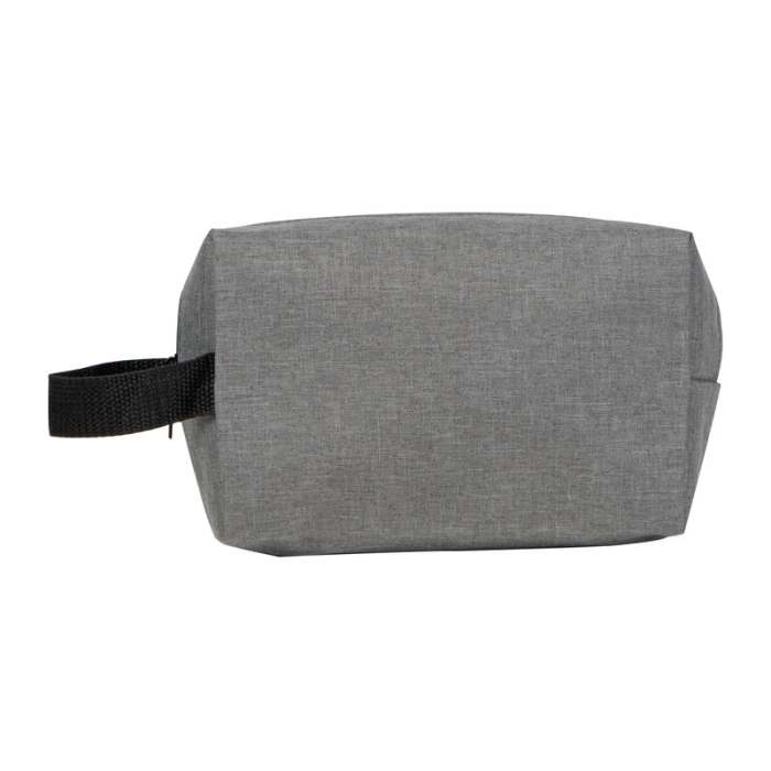 Reklámajándék | RPET kozmetikai táska, szürke