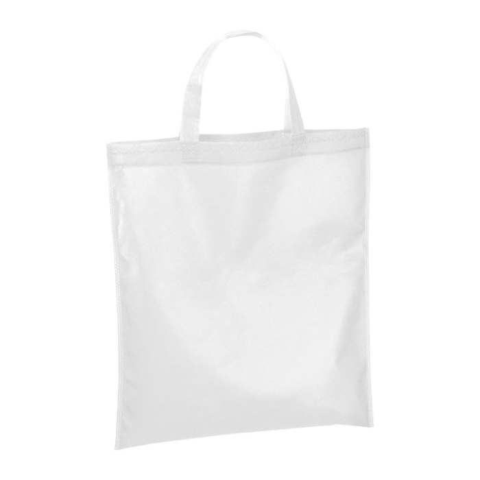 Reklámajándék | RPET non-woven bevásárló táska, fehér