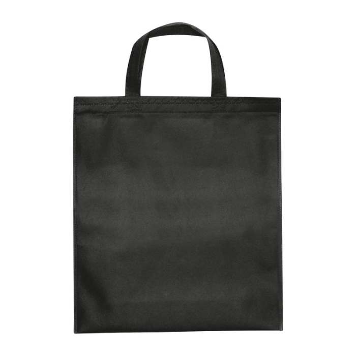 Reklámajándék | RPET non-woven bevásárló táska, fekete