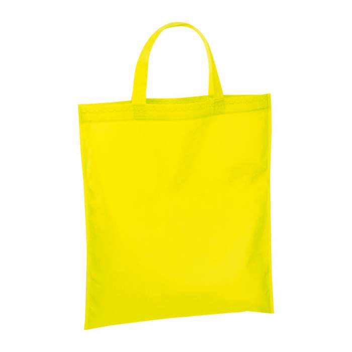 Reklámajándék | RPET non-woven bevásárló táska, sárga