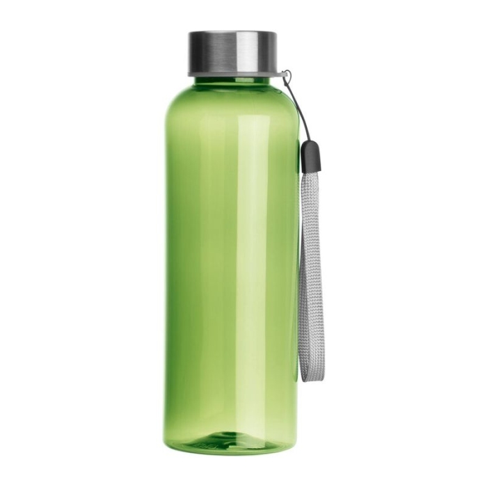 Reklámajándék: RPET reklám ivópalack, 500 ml, világoszöld