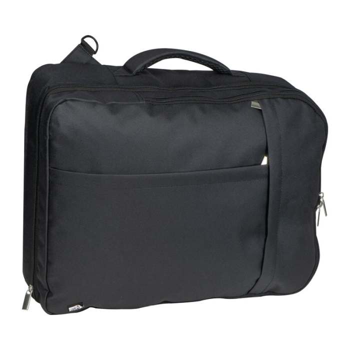 Reklámajándék | RPET utazó hátizsák, fekete