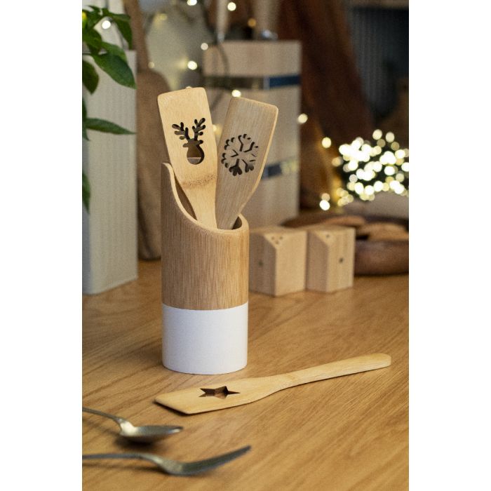 Reklámajándék | Sandtrask fakanál, natúr