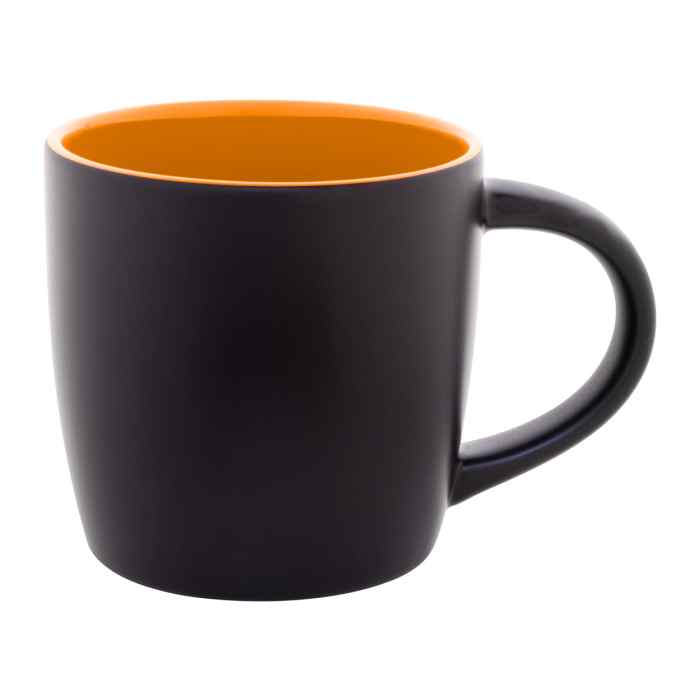 Reklámajándék | Sculptus bögre, narancssárga, 300 ml