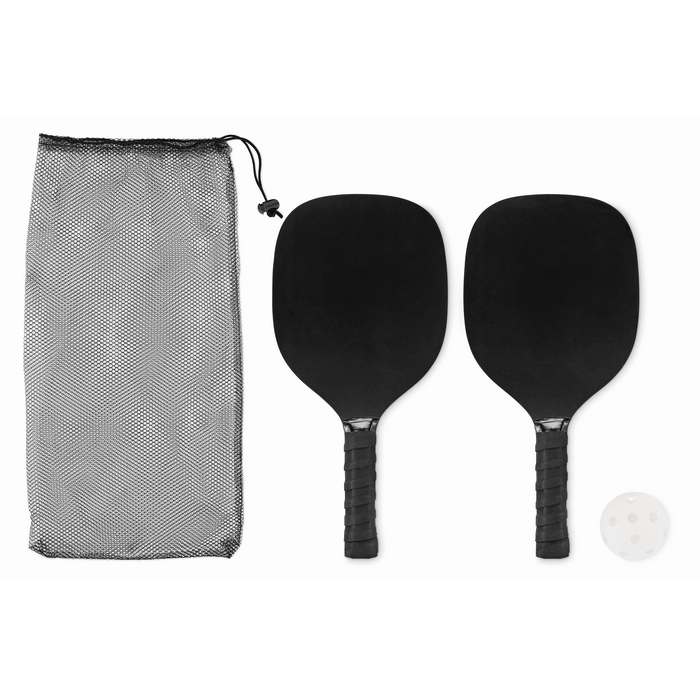 Reklámajándék | Setty Pickleball ütő készlet, fekete