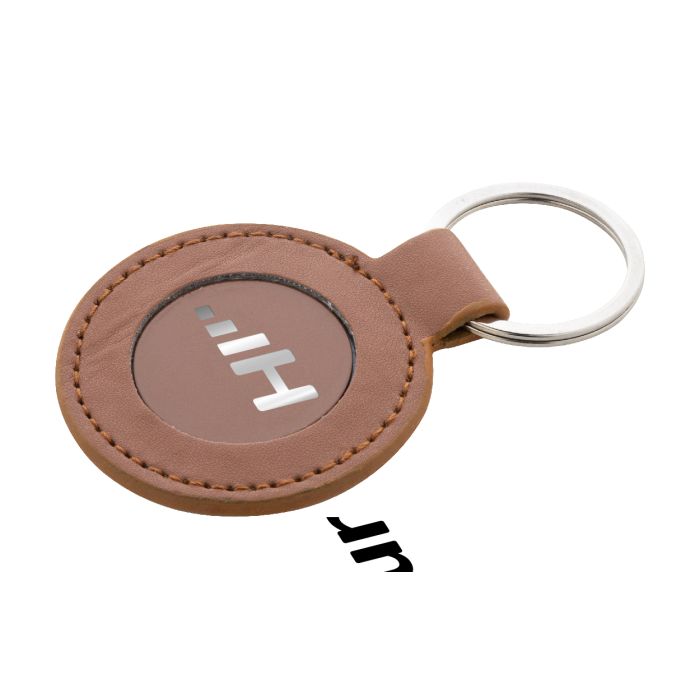 Reklámajándék | ShineKey Orb RPU kulcstartó, barna