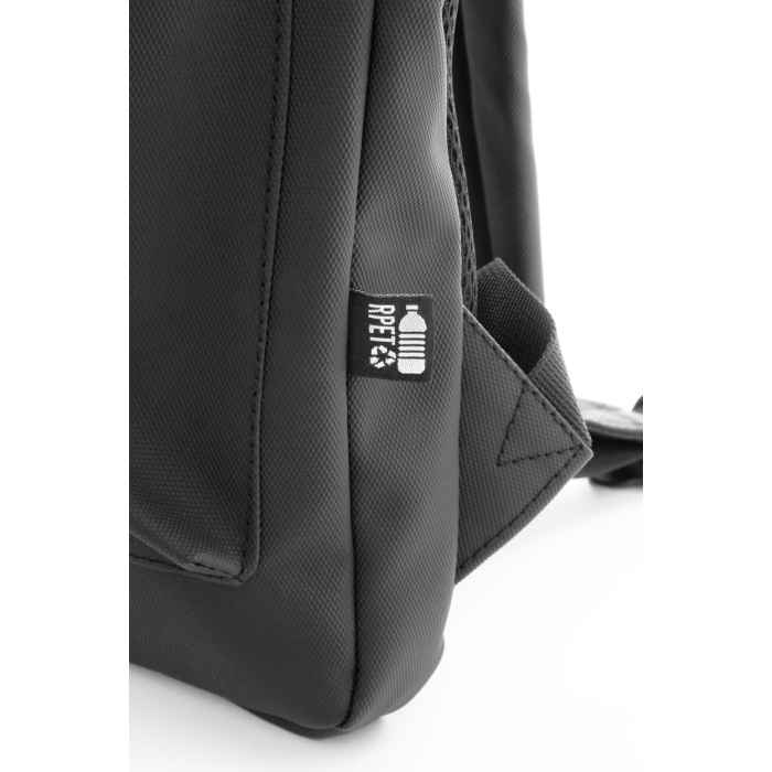 Reklámajándék | Slippu RPET laptop hátizsák, fekete