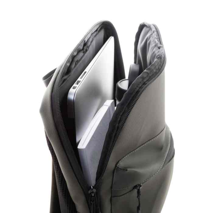 Reklámajándék | Slippu RPET laptop hátizsák, zöld