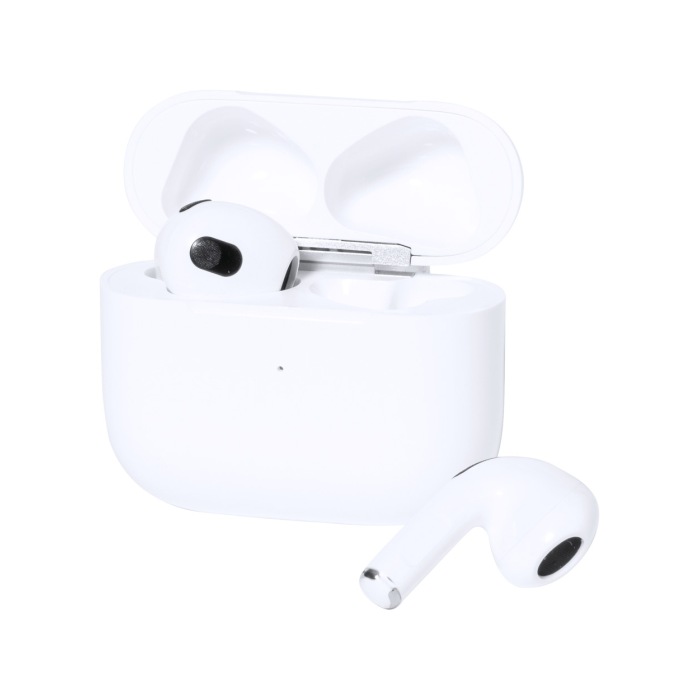 Reklámajándék | Sonata bluetooth fülhallgató, fehér