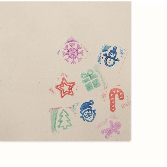 Stampie 8 db karácsonyi bélyegzőkészlet, bézs | Reklámajándék, reklámtárgy, céges ajándék, egyedi reklámajándék Reklámajándék | Stampie 8 db karácsonyi bélyegzőkészlet, bézs