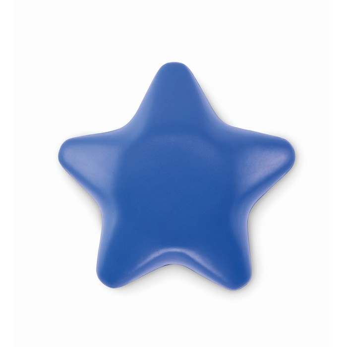 Reklámajándék | Starly PU stresszoldó csillag, kék