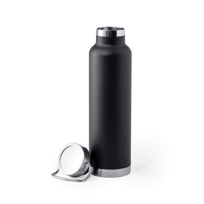 Staver rézszigetelt vákuum termosz, 650 ml, fekete