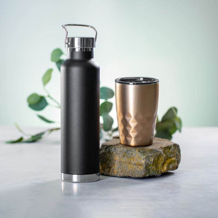 Staver rézszigetelt vákuum termosz, 650 ml, fekete