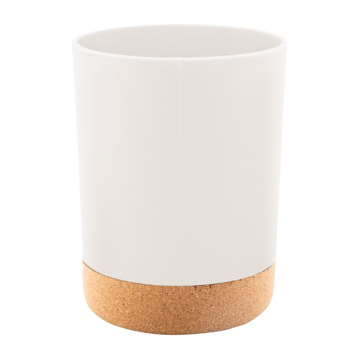 Reklámajándék | Suber PP bögre, natúr, 400 ml