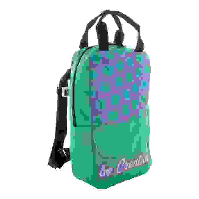 Reklámajándék | SuboBag Back Mini egyedi RPET hátizsák, fekete