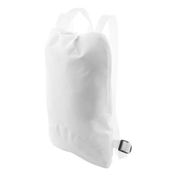 Reklámajándék | SuboBag Picoback egyedi RPET hátizsák, fehér