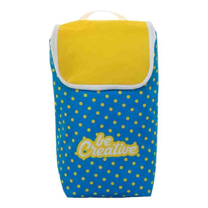 Reklámajándék | SuboBag Shoe egyedi cipőtartó táska, fehér