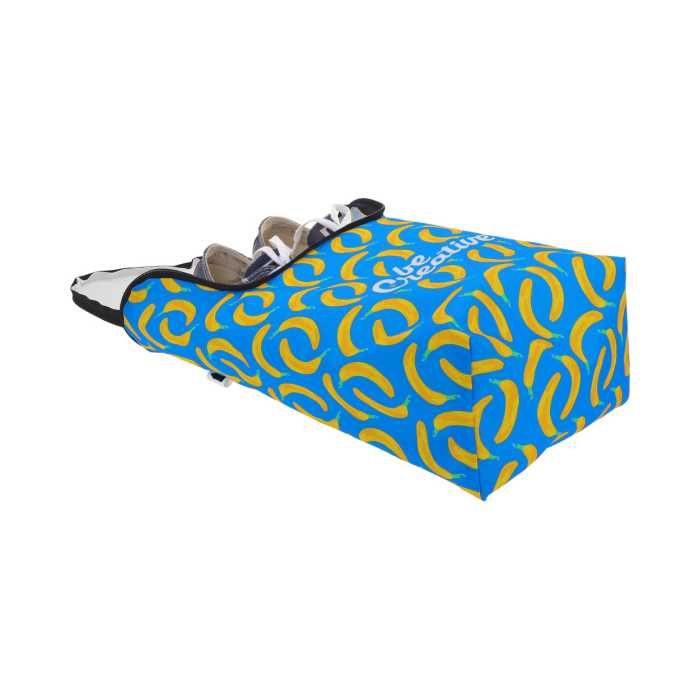 Reklámajándék | SuboBag Shoe egyedi cipőtartó táska, fekete