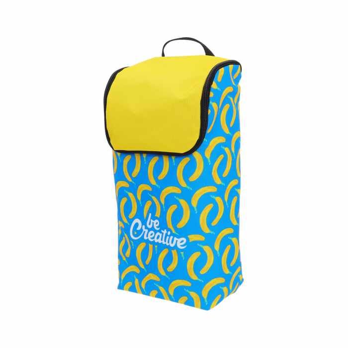 Reklámajándék | SuboBag Shoe egyedi cipőtartó táska, fekete