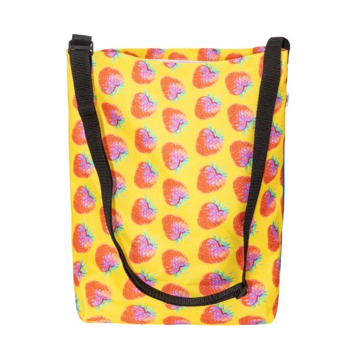 Reklámajándék | SuboBag Shoulder egyedi RPET válltáska, fekete