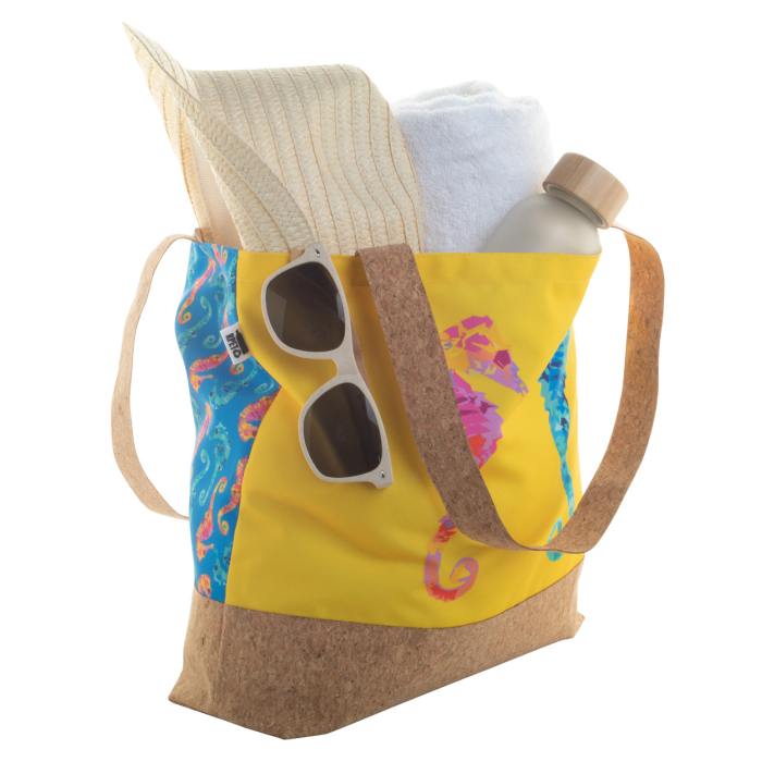 SuboShop Playa egyediesíthető strandtáska, fehér