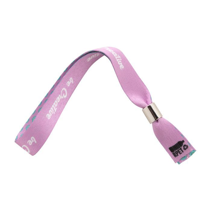 SuboWrist Alloy egyedi RPET fesztivál karkötő, fehér | Reklámajándék, reklámtárgy, céges ajándék, egyedi reklámajándék Reklámajándék | SuboWrist Alloy egyedi RPET fesztivál karkötő, fehér