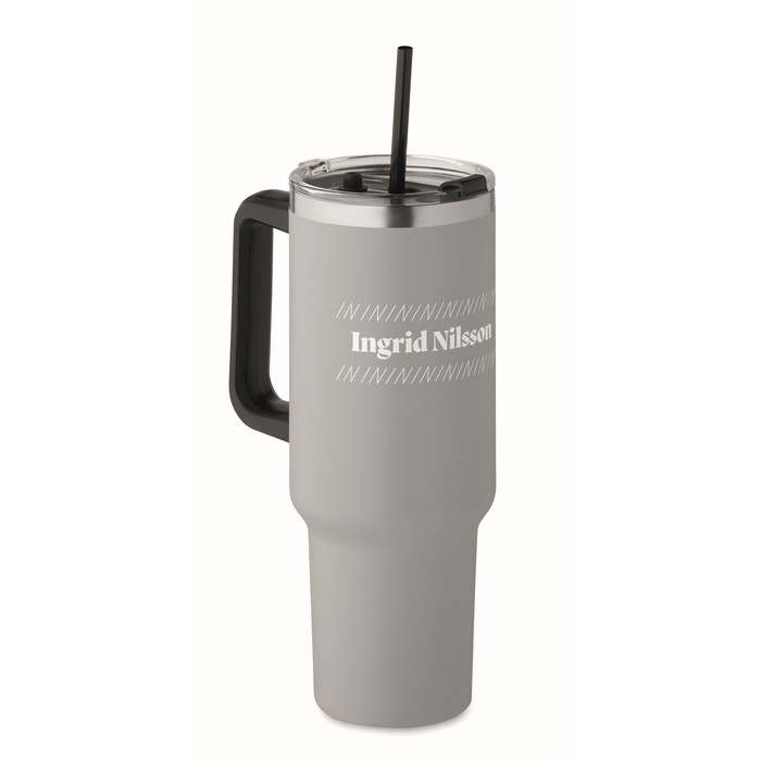 Reklámajándék | Suma Duplafalú pohár 1200ml, szürke