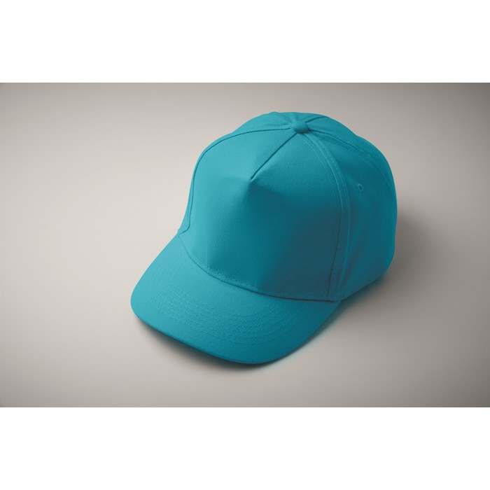 Reklámajándék | Sunny 5 paneles baseball sapka, világoskék