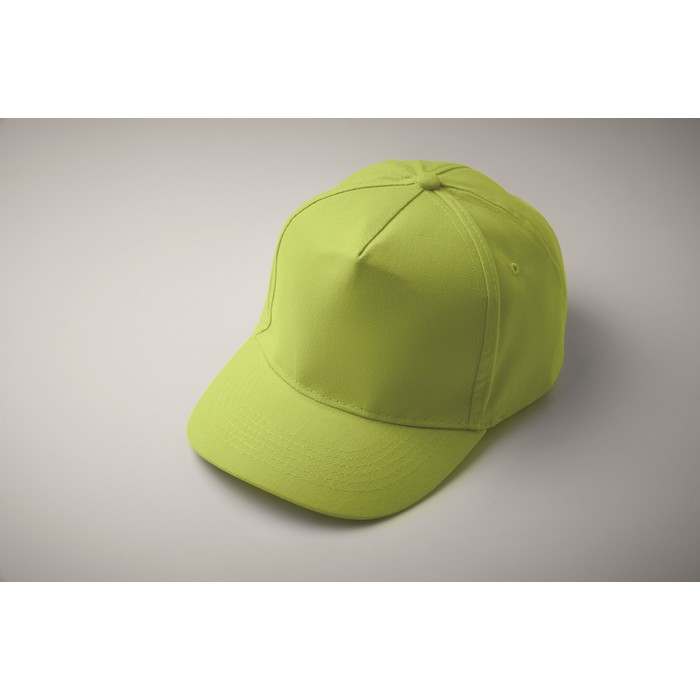 Reklámajándék | Sunny 5 paneles baseball sapka, zöld