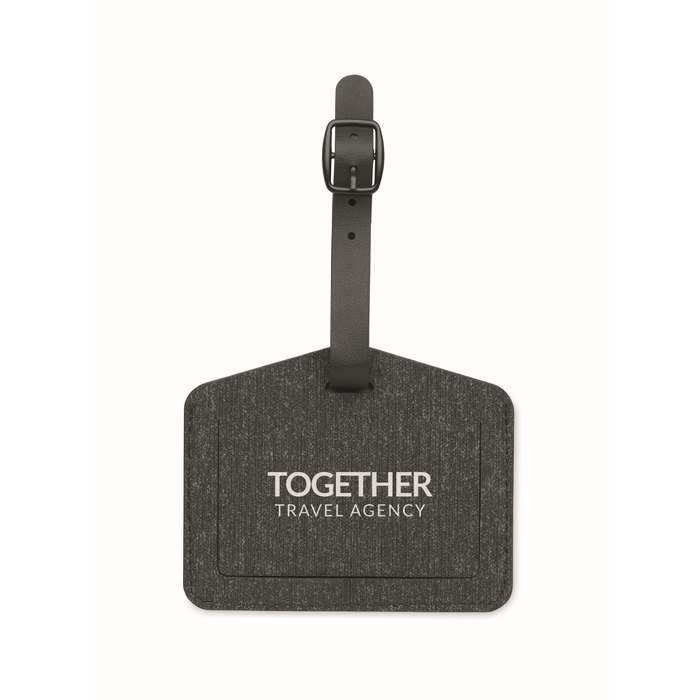 Tagsmart Poggyászcímke tárgykeresővel, fekete | Reklámajándék, reklámtárgy, céges ajándék, egyedi reklámajándék Reklámajándék | Tagsmart Poggyászcímke tárgykeresővel, fekete