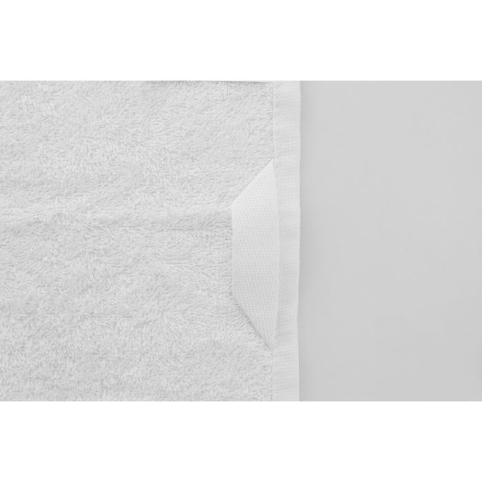 Reklámajándék | Terry L pamut frottír törölköző - 70 x 140 cm, fehér