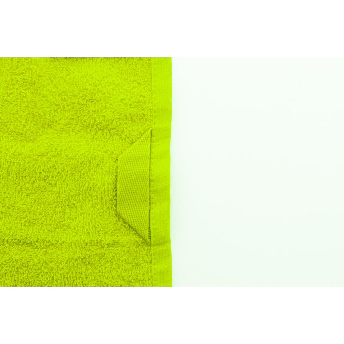 Reklámajándék | Terry M pamut frottír törölköző - 50 x 100 cm, lime zöld