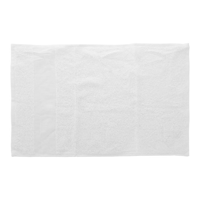 Reklámajándék | Terry S pamut frottír törölköző - 30 x 50 cm, fehér